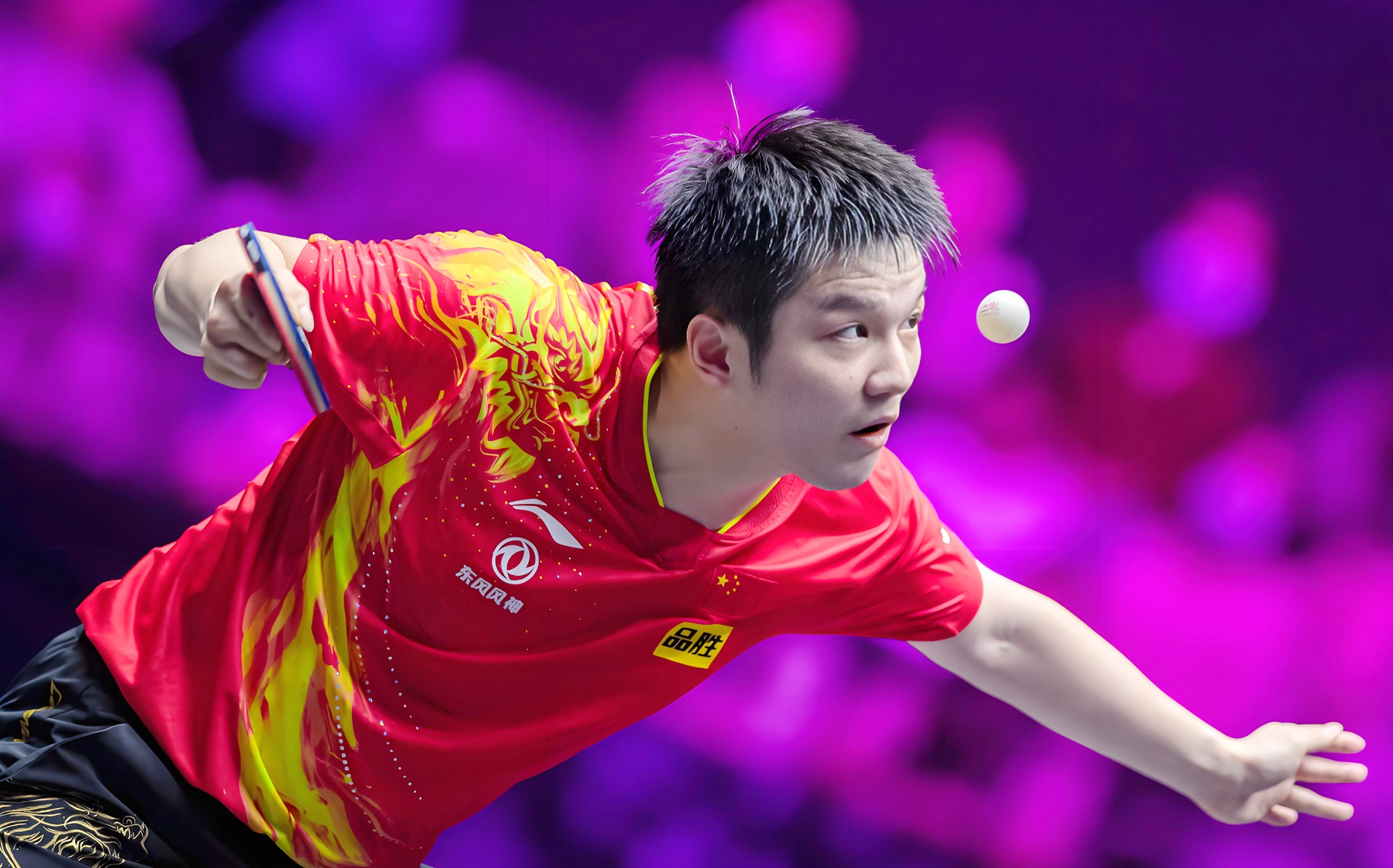 英格兰队轻取瑞典队，樊振东刷新纪录